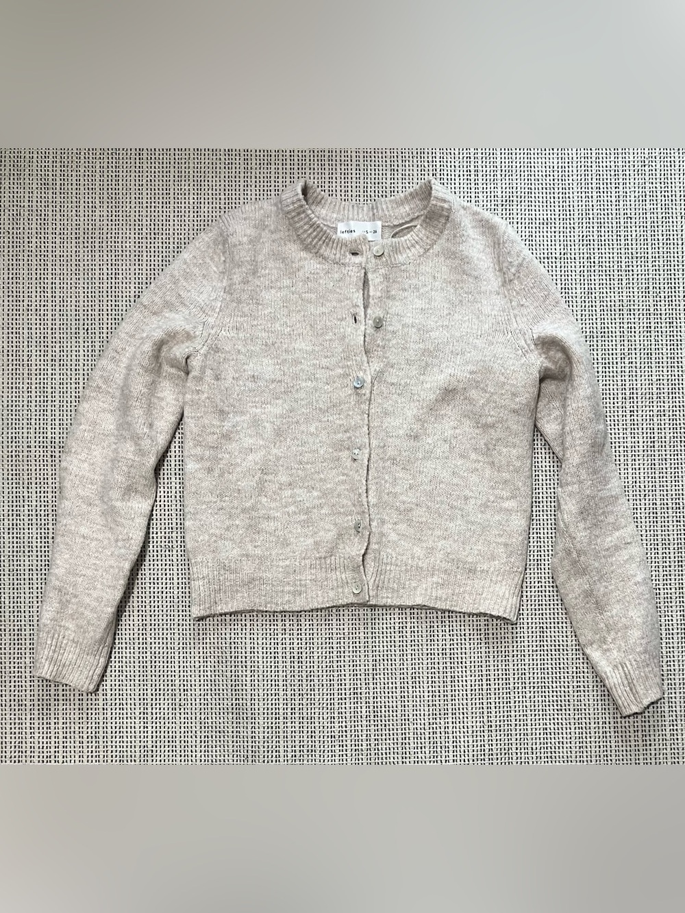 Cream sweater